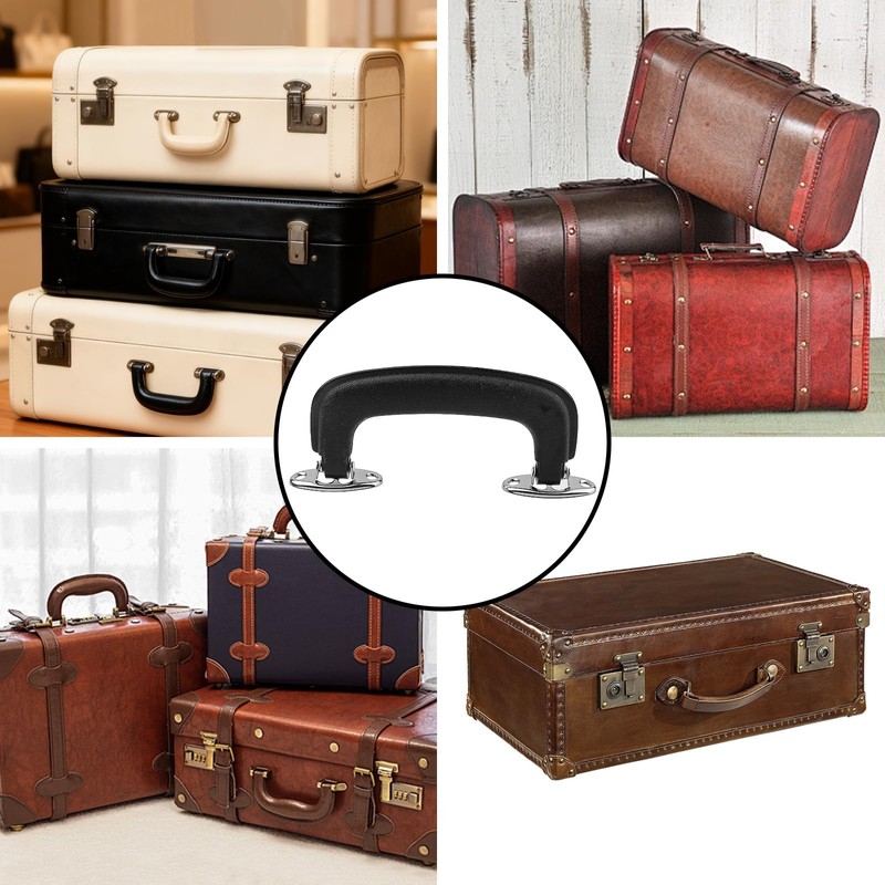 2 Set Guitar Case Handle Luggage Handles Replacement Suitcase Handle