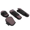 1Set Horse Tendon Boots PU Elastic Thickened Adjustable Horse Leg