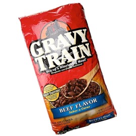 Gravy Train Dog Food, Beef, Jumbo Bag, 35 lb
