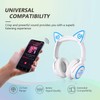 MindKoo Wireless Headphones Over Ear - Cat Ear Bluetooth Headphones