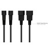 Good Connections P1450-S020 2m C14 (Straight) to C15 (Straight) IEC