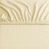 DecoKing Fitted Sheet Double Cotton Jersey Boxspring, Amber Collection, 120x200-140x200