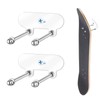 Skateboard Wall Mount, Skateboard Accessories Metal with Mounting Accessories, Skateboard