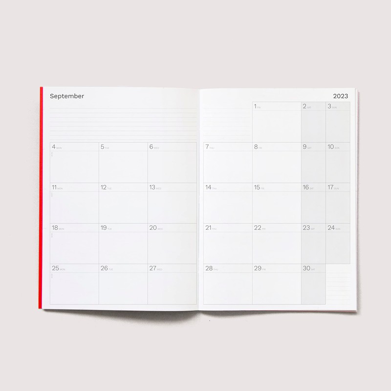 OD OCTÀGONDESIGN Sep23 to Aug 24, Monthly Planner, A4