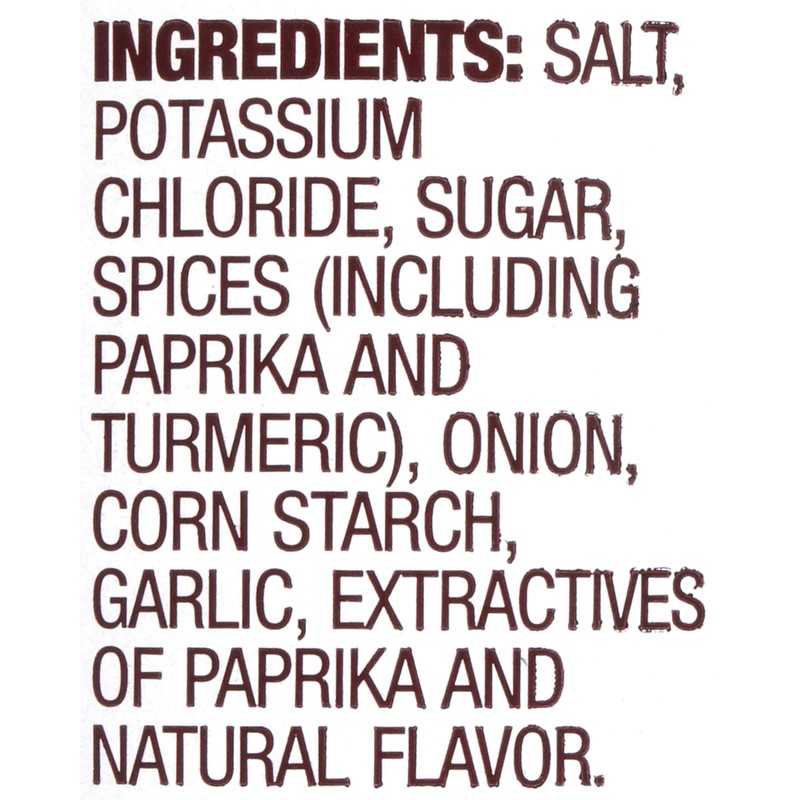 Lawry's 25% Less Sodium Seasoned Salt, 8 oz (Pack of