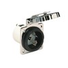 Marinco 303SSEL-B Inlet, 30A 125V, Stainless Steel