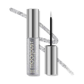 Urban Decay Moondust Glitter Eyeliner delineador líquido con glitter de larga duración Glamrock, 7.5ml