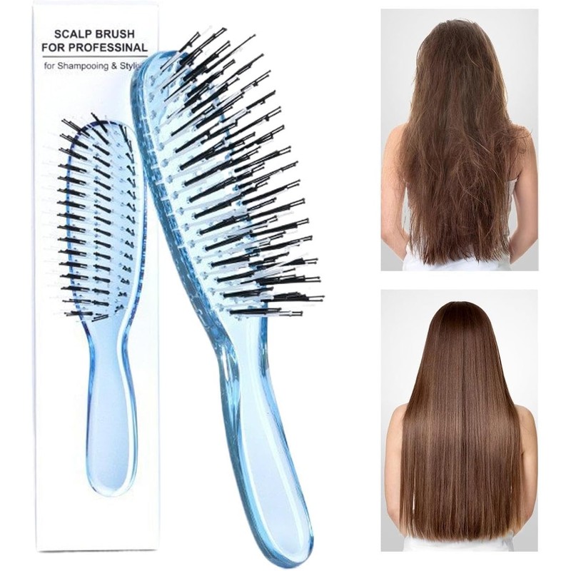 Wet/Dry Scalp Massager - Hair Brushes Detangling Brush