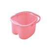 Inomata Foot Detox Massage Spa Bucket, Pink