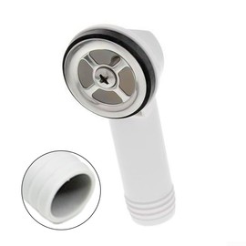 SPORTARC 125351 Overflow Pipes for Sink, Overflow Pipes for Kitchen Basins, Round Overflow Hole Conversion Joint