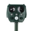 Outdoor USB Rechargeable Solar Power Ultrasonic Animal Repellent Dog Cat