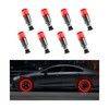 Dickno 8PCS LED Tire Valve Stem Cap Lights, Neon Spoke
