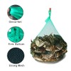 100 PCS Plastic Mesh Bags for Produce Seafood Fruit &