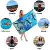Zomer Beach Towel Large 90 x 180 cm Quick-Drying Microfibre