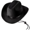 MEMOVAN Black Cowboy Hat Western Cowgirls Hats for Boys Girls