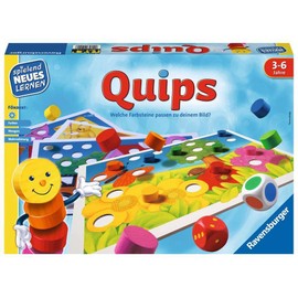 Ravensburger 24920 Quips - Spielen und Lernen für Kinder, Lernspiel für Kinder von 3-6 Jahren, Spielend Neues Lernen für 2-4 Spieler