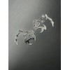 Emblem Badge Mirror Wolf Badges Emblem Car/Truck, (2) BADGES, Fender