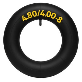 4.80/4.00-8 Tire Inner Tube with TR13 Straight Valve – Heavy Duty Replacement Tube for Wheelbarrow, Hand Truck, Garden Cart, Dolly, Utility Equipment – Durable Butyl Rubber Tubes