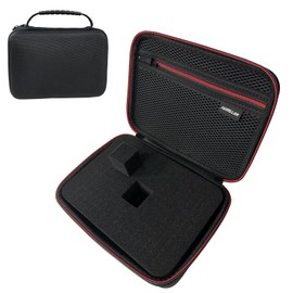 Fuimlar EVA hard case with foam, 8.5 x 6.5 x 3.75 inch hard digital case EVA shockproof outdoor case, suitable for storage of sports cameras, digital products, pistols, electronic instruments, etc.