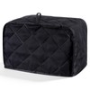 Toaster Cover 2 Slice, Polyester Fabric Quilted 11.81x7.5x7.9in Universal Size