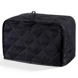Toaster Cover 2 Slice, Polyester Fabric Quilted 11.81x7.5x7.9in Universal Size Toasters Dusts Covers Dust-proof Cover for Small Kitchen Appliances (Appliance NOT Included)