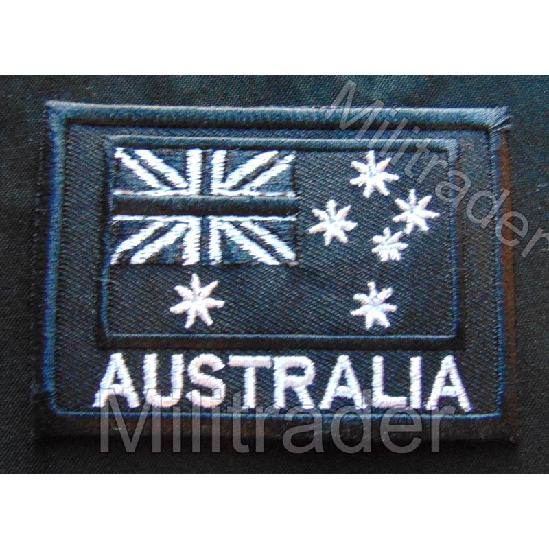 Australia Australian Defence Force (ADF) Special Forces Flag Patch (BW)