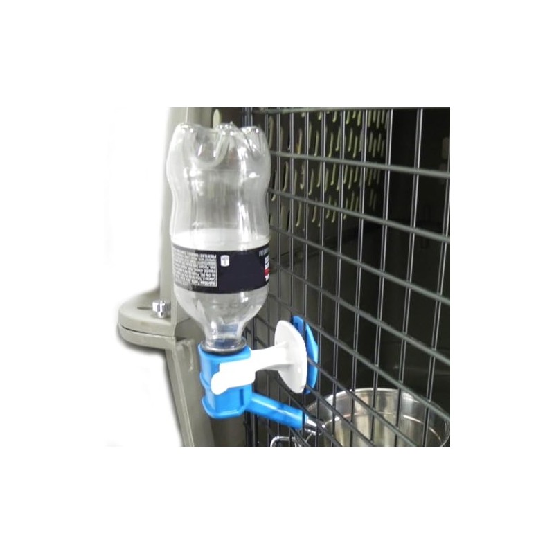 Pet Crate Water Nozzle - No Drip (Blue)
