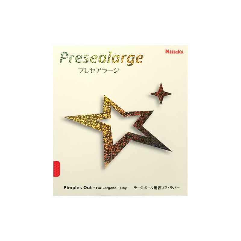 Nittaku MAX NR-8121 Table Tennis Rubber Preserage Black