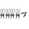 blntackle76 Set of 8 Jenzi Adjustable Rod Bands + Free