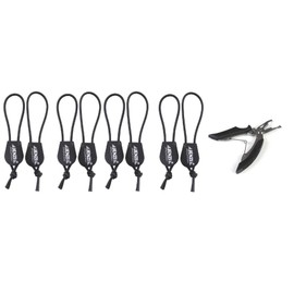 blntackle76 Set of 8 Jenzi Adjustable Rod Bands + Free Fishing Scissors