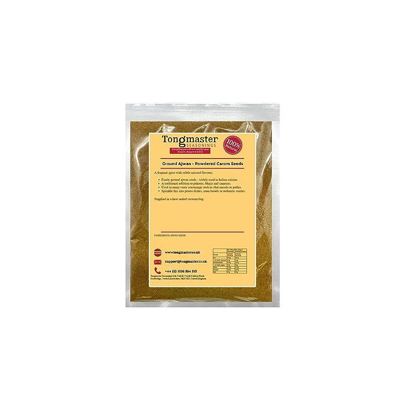Ground Ajwan - Powdered Carom Seeds - 50g