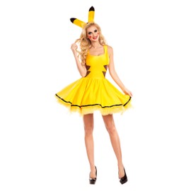 Party King Women's Catch Me Honey Costume, Yellow, X-Large