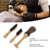 3pcs Barber Brush Set Professional Soft Bristles Portable Barber Neck