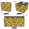 Homeve Trunk Organizer, Car Storage, Reinforced Handles, Collapsible Multi-Compartment Car