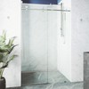 Neodrain 48-Inch Linear Shower Drain with Removable Quadrato Pattern Grate,Brushed