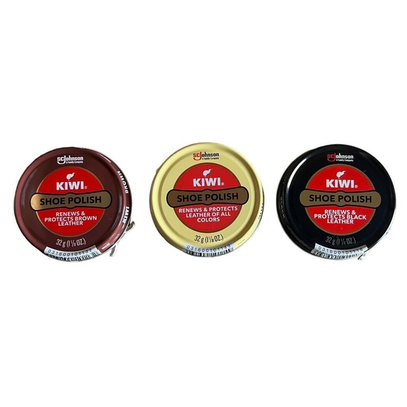 Kiwi Brown/Black/Neutral 1-1/8oz 3 Pack (1 ea Color)