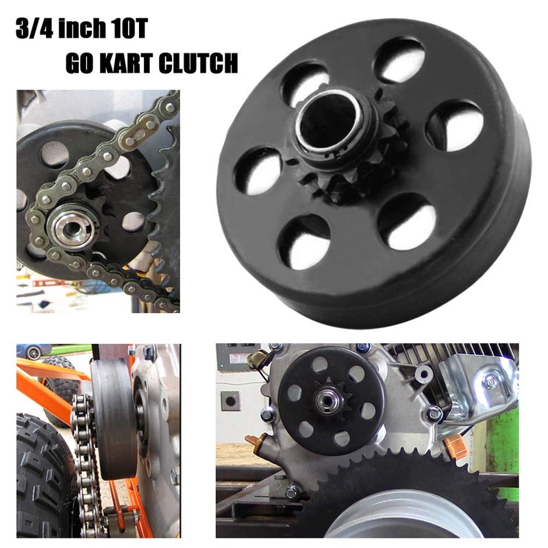 Centrifugal Clutch 3/4 Bore 10T for #40/41/420 Chain Compatible for