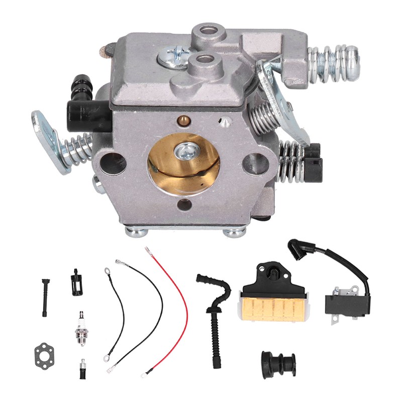 Carburetor Air Filter Ignition Coil Fuel Line Tune Up Kit