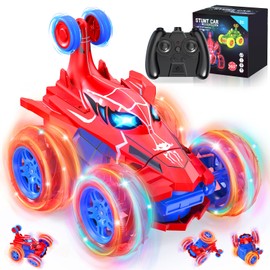 Motivekit Spider Remote Control Car Toys for Boys- 360° Rotating RC Stunt Cars 4WD Monster Cars for Kids, 2.4GHz Electric Vehicle Toy Car, Chritmas Birthday Gift for 3 4 5 6 7 8 9 Year Old Boys