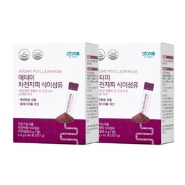 Atomy [Half Club] Atomy Psyllium Husk Dietary Fiber 207g (45 packets) x 2 basic / [하프클럽]애터미 차전자피 식이섬유 207g(45포입) x 2개 기본