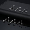 JOERICA Titanium Earrings for Sensitive Ears G23 Pure Titanium Stud