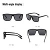 TIANYESY Stylish Square Unisex Sports Polarized Sunglasses for women and