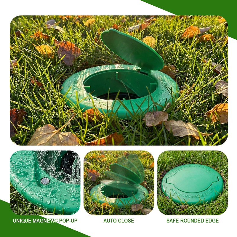 Thyle 1 Pack Magnetic Pop Up Drainage Emitter, Fits 3