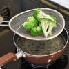 Wahei Freiz Sui Gut SUI-6020 Scoop Colander, Stainless Steel