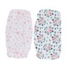 2Pcs Bassinet Sheet Polyester Cotton Breathable Elastic Bassinet Pad Mattress