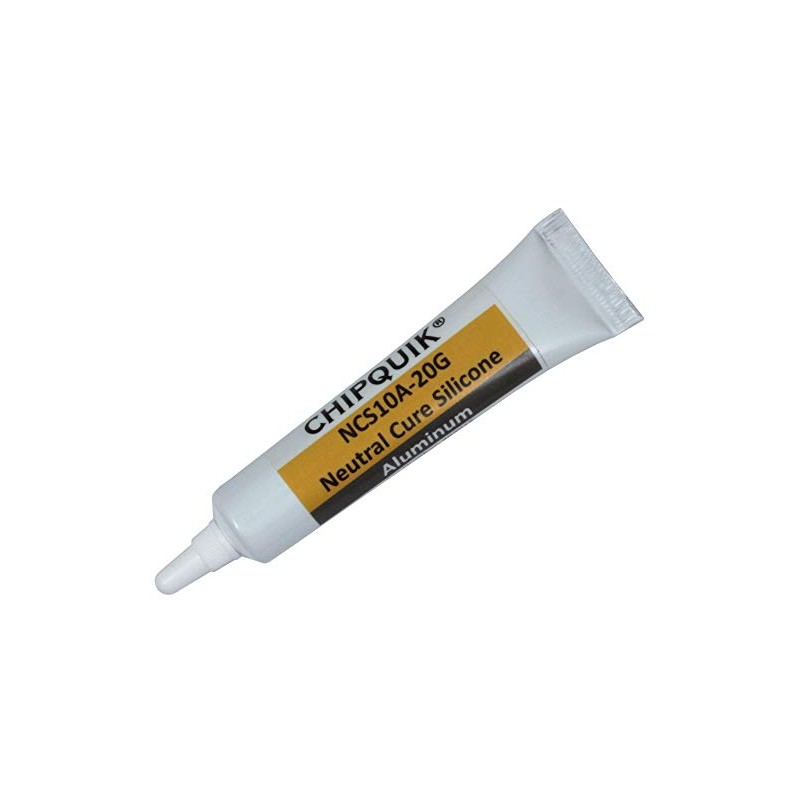 Chip Quik NCS10A-20G Neutral Cure Silicone Adhesive Sealant 20g (0.7oz)