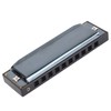 Blues Harmonica C Key 10 Holes Diatonic Mouthorgan Wind Instrument