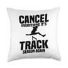 Hurdles Shoes Hurdles Spikes Hurdles Training Small Hurdle Throw Pillow