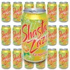 Shasta Zazz 12 fl oz, 18 cans, total 216 fl