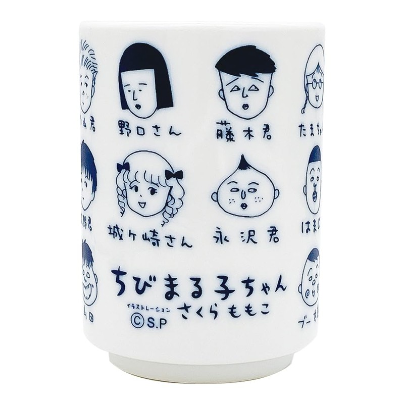 Tees Factory CM-5536040SH Chibi Maruko-chan Cup Set, 8.7 fl oz